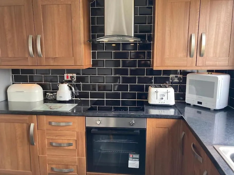 Bright Modern 2 Bedroom Apartment Free Parking And Wi-Fi 阿伯丁